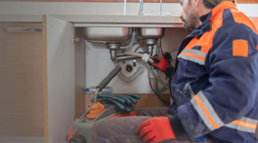 Professional slab leak plumber services in Keller, VA